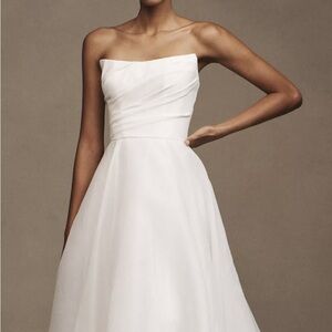 Watters Fortune Strapless A-Line Wedding Gown